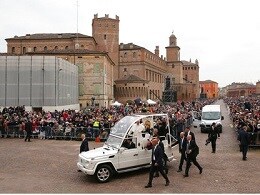 PAPA FRANCESCO A CARPI E MIRANDOLA