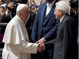 PAPA FRANCESCO AL QUIRINALE