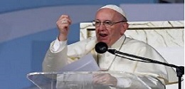 GMG- Panama. Il Papa ai giovani: Voi siete il presente, l&#39;adesso di Dio.
