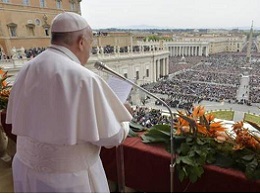  Papa: cessi il fragore delle armi e prevalga la luce della Pasqua 