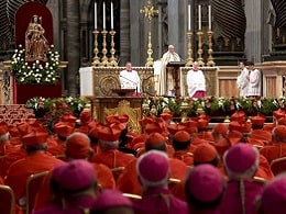 PAPA FRANCESCO CREA NUOVI PORPORATI DA VARIE PARTI DEL MONDO
